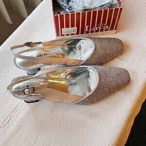 Lava Silver Party Shoes